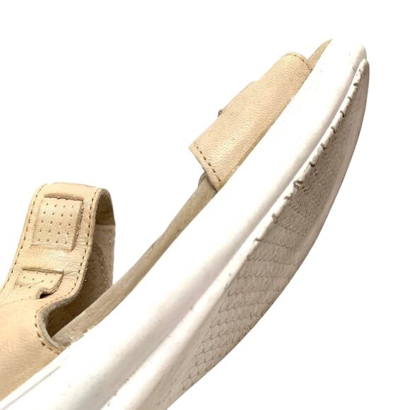 Trotters Womens Tan Beige Genuine Leather Sandals Shoes Ankle Strap Comfy 7.5 N - Picture 16 of 16